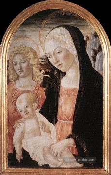  francesco - Madonna und Kind mit einem Engel Sieneser Francesco di Giorgio